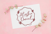 Sunrose, a Script Font by Letterafa Studio (Thumbnail 5 of 5)