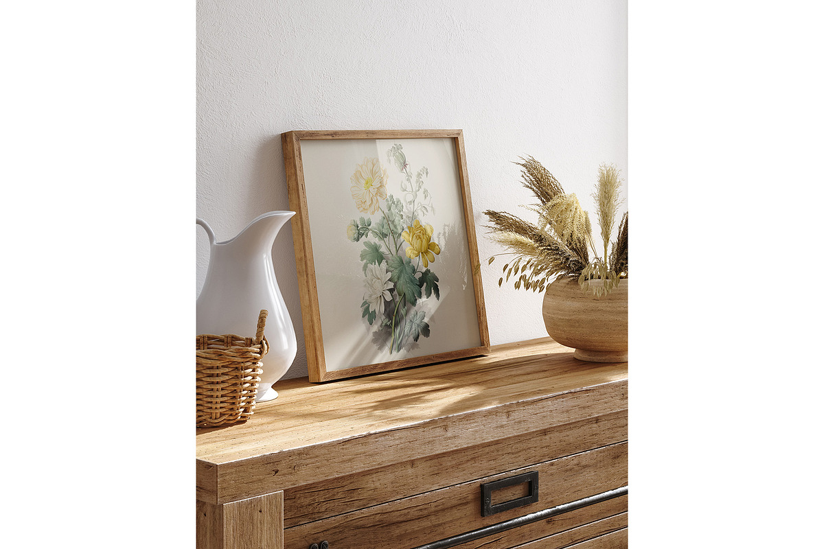 Frame mockup in home interior, a Household Mockup by Artjafara (Photo 4 of 5)