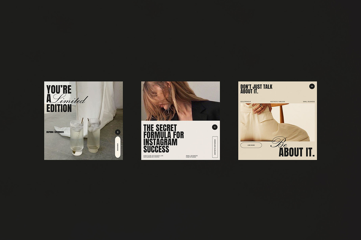 Aesthetic Instagram Post, a Social Media Template by Moscovita Studio (Photo 14 of 15)