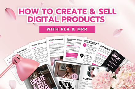 How to Create & Sell Digital Product, a Marketing Template by Your DigiProds