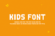 Kidzane - Kids Font, a Sans Serif Font by Iqsiart Studio (Thumbnail 2 of 6)