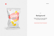 Glossy Snack Package Mockup Halfside, a Packaging Mockup by HelenStock (Thumbnail 5 of 8)