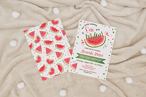 Double Card Mockup, Stationery Mock