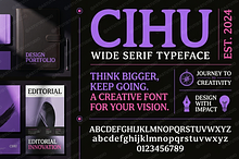 Cihu - Modern Elegant Serif