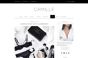 Feminine WordPress Theme | Camille, a WordPress Template by Hello Chic Designs (Thumbnail 2 of 4)