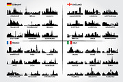 Skyline European Cities, an Illustration by MaximGertsen (Thumbnail 2 of 4)