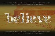 Expand Further – Inline Font, a Serif Font by 177Studio (Thumbnail 5 of 8)