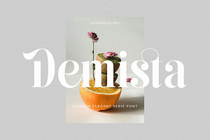 Demista - Modern Elegant Serif Font