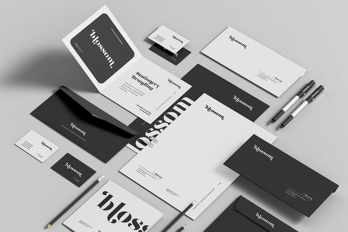 Stationary Branding Mock-up 9, an Advertising Mockup by Yogurt86 (Photo 8 of 10)