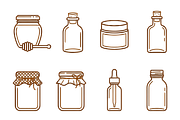 Bundles Set Candle Label Vector, an Outline Icon by adenpinkstore (Thumbnail 5 of 12)