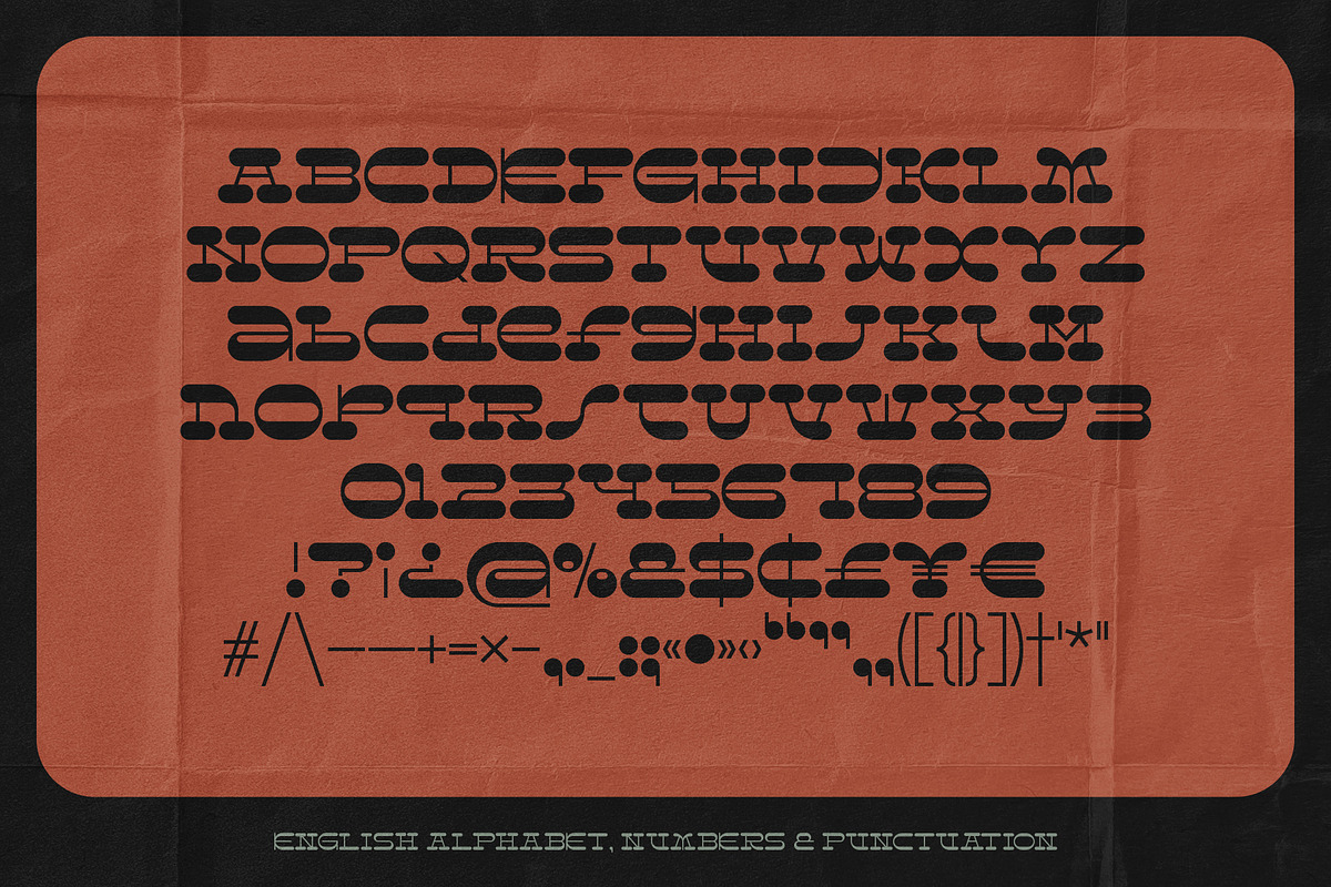 Resistor Slab Font, a Slab Serif Font by Gleb Guralnyk (Photo 6 of 7)