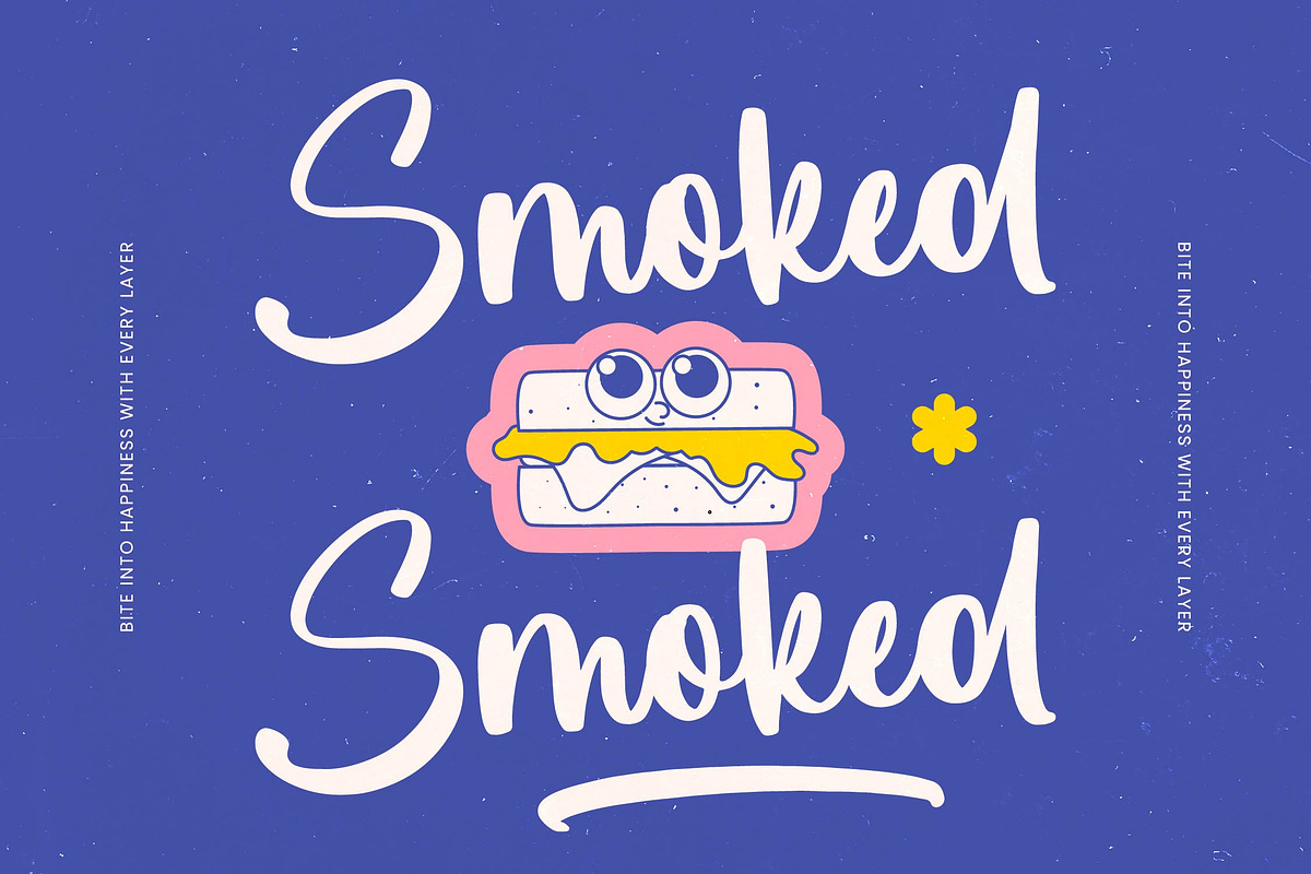 Dhaytime Bracket Bold Handwritten, a Script Font by Letterena Studios Script (Photo 9 of 20)