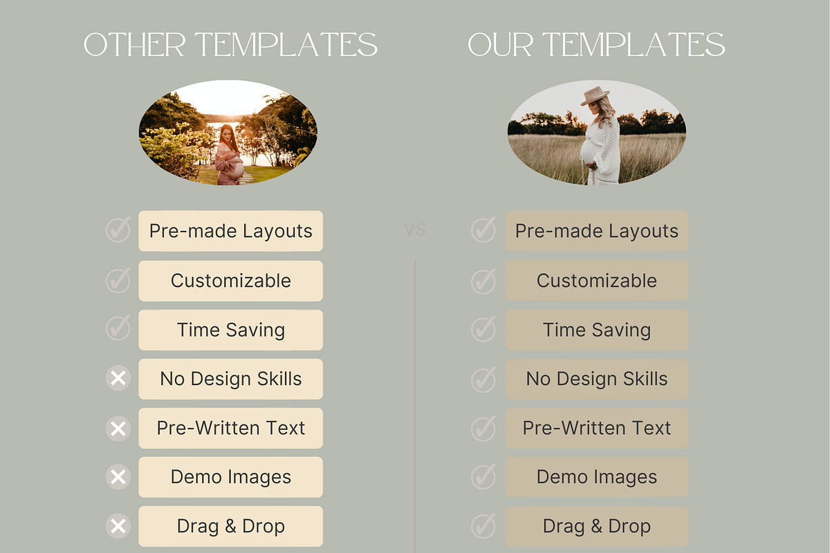 GOLD Maternity Photography Guide, a Magazine Template by Signature Edits (Photo 7 of 11)