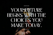 Begies - Modern Display Font, a Sans Serif Font by Sronstudio (Thumbnail 4 of 14)