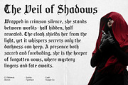 CS Rohesia Drawn, a Blackletter Font by Craft Supply Co. (Thumbnail 4 of 8)