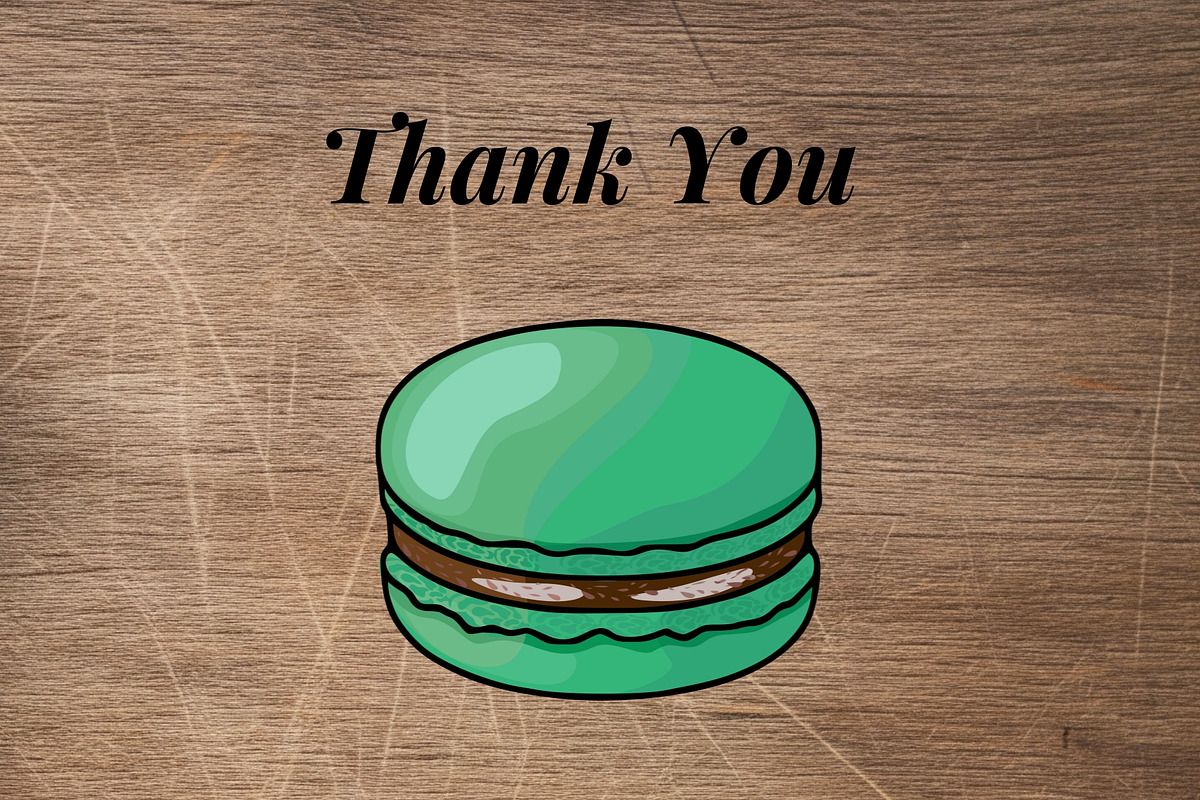 Patisserie Favorites Macaron Pattern, a Food Illustration by Elatedowl (Photo 11 of 11)