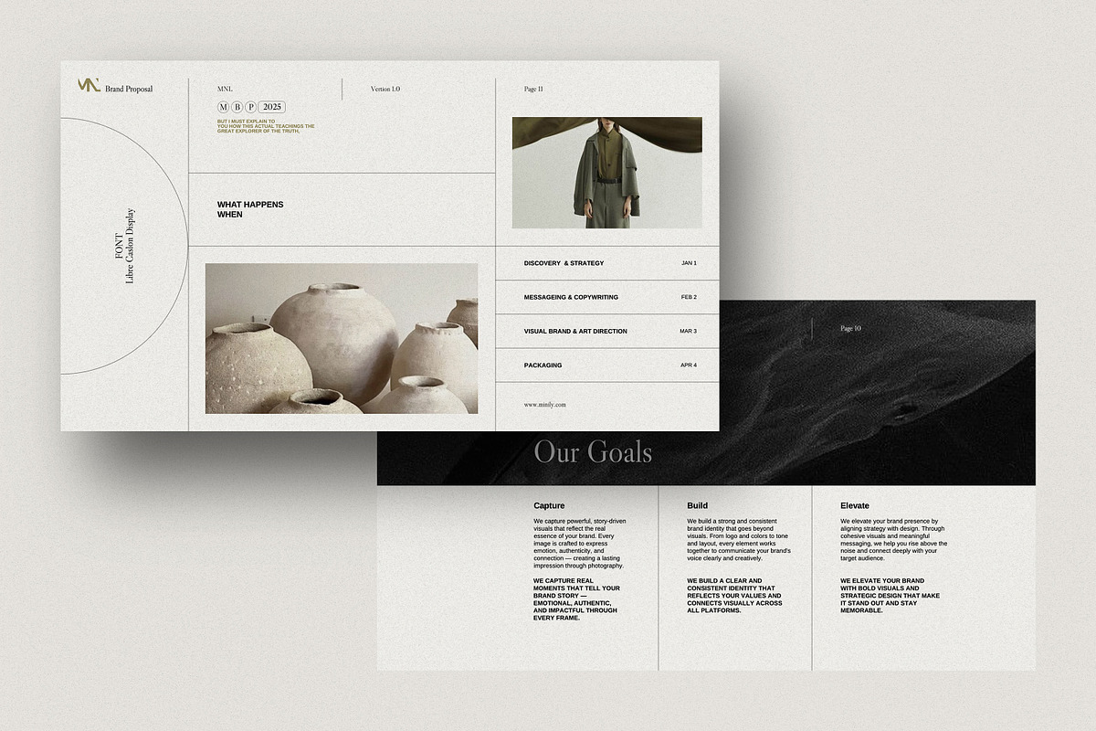 MINILY | Brand Proposal, a Branding & Logo Template by Minily (Photo 8 of 10)