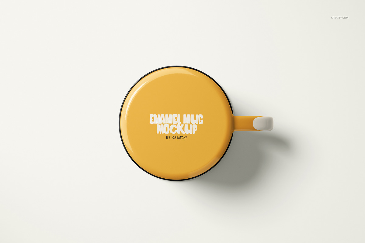 360ml Enamel Mug Mockup Set, a Cups & Container Mockup by creatsy5 (Photo 24 of 30)