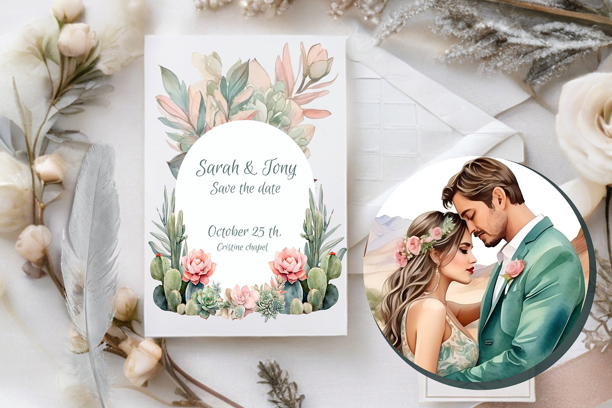 Southwestern wedding design elements, an Object Graphic by Mrs.Swan_Design (Photo 8 of 10)