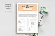 Resume Template for MS Word, a Resume Template by CrystalResumes (Thumbnail 1 of 4)