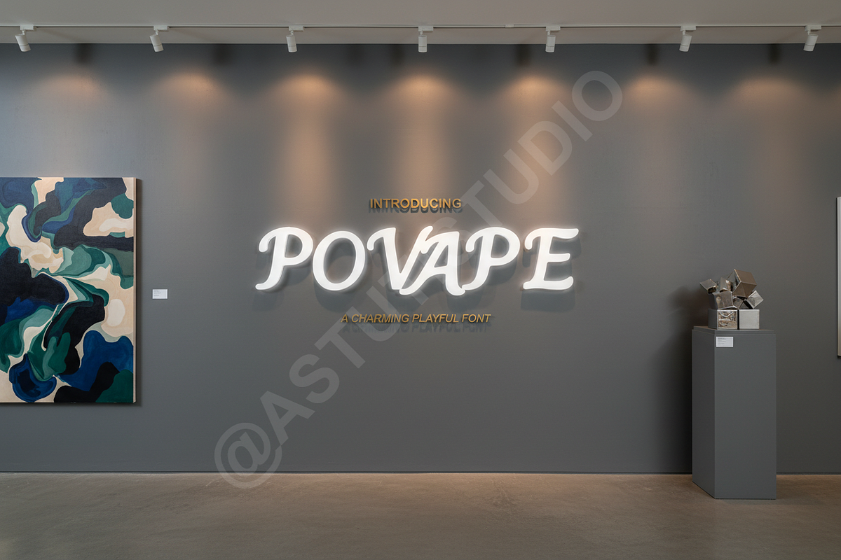 Povape - Elegant Editorial Serif Ty, a Serif Font by Astuti Studio (Photo 1 of 16)