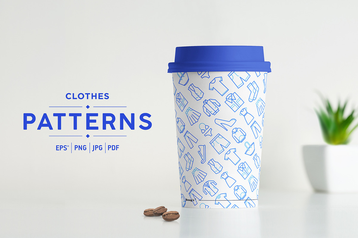 Clothes Patterns Collection, a Pattern Graphic by Alex Blogoodf (Photo 7 of 8)