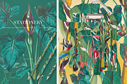 Exotic Tropical Patterns & Motifs, a Pattern Graphic by LEAFure (Thumbnail 10 of 13)