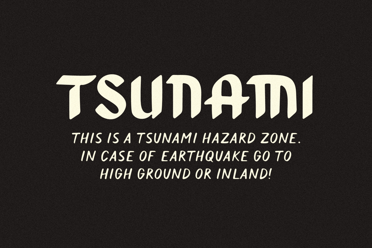 Supertube + Aqua, a Blackletter Font by Bruised Goods (Photo 6 of 9)