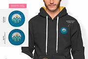 Men Hoodie 10x Mock-ups, a Hoody Mockup by Mocca Mockups Store (Thumbnail 7 of 11)