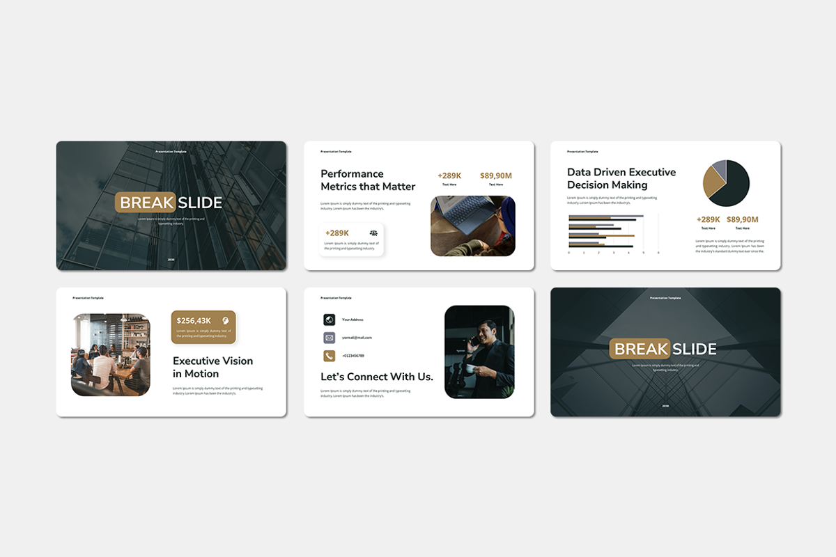Executive Summary - PowerPoint, a Presentation Template by QR Design Studio (Photo 3 of 3)