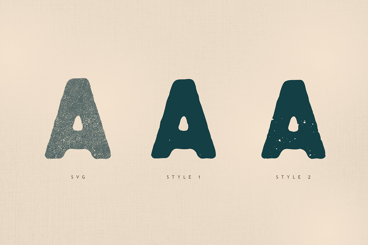 Lagom SVG font + 2 rough OTF fonts, a Font by VP Fonts (Photo 2 of 8)
