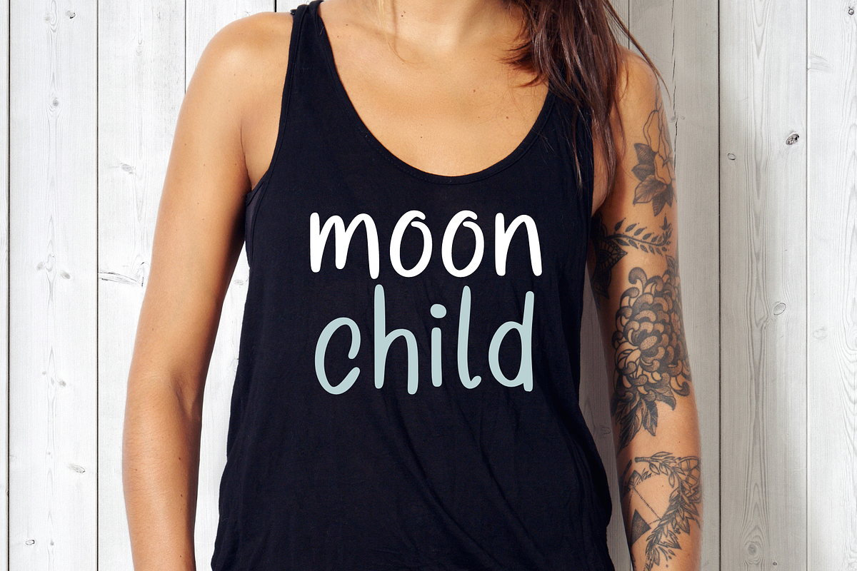 Lunar Shore Cute Handwriting Font, a Font by Dancing with Ink (Photo 15 of 19)