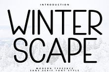 Winter Scape