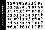 Silhouette avatar Male and female, an Object Graphic by nandinigraphics (Thumbnail 1 of 3)