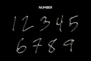Chrome Y2K Font, an Object Graphic by Illustrava (Thumbnail 2 of 7)
