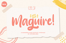 Maguire - Handwritten Font