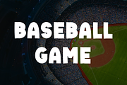 Baseball, a Script Font by InermediaSTUDIO (Thumbnail 7 of 8)