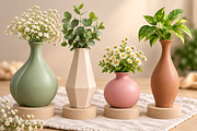 Modern Decorative Flower Vase STL, a Scene 3D Model by Layerology (Thumbnail 1 of 3)
