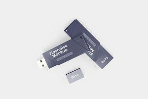 Flashdisk Mockup