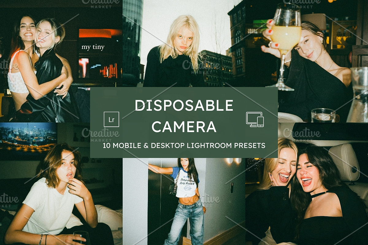 Disposable Film Lightroom Presets, a Preset Add-On by MEPRESETS (Photo 1 of 6)
