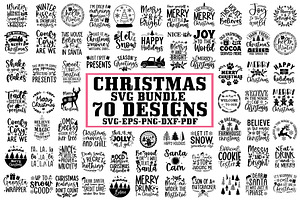 Christmas SVG Bundle, Winter SVG, a Graphic by Designer302