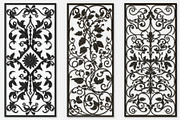 Elegant Lasercut Panel Vector Set, an Illustration by Amazin_art (Thumbnail 11 of 21)