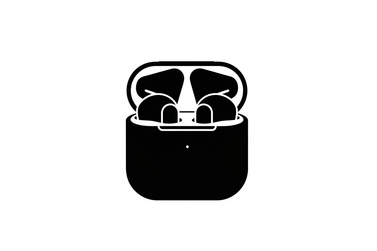 50 Wireless Earbuds Silhouette Icon, an Illustration by abu67222 (Photo 16 of 51)