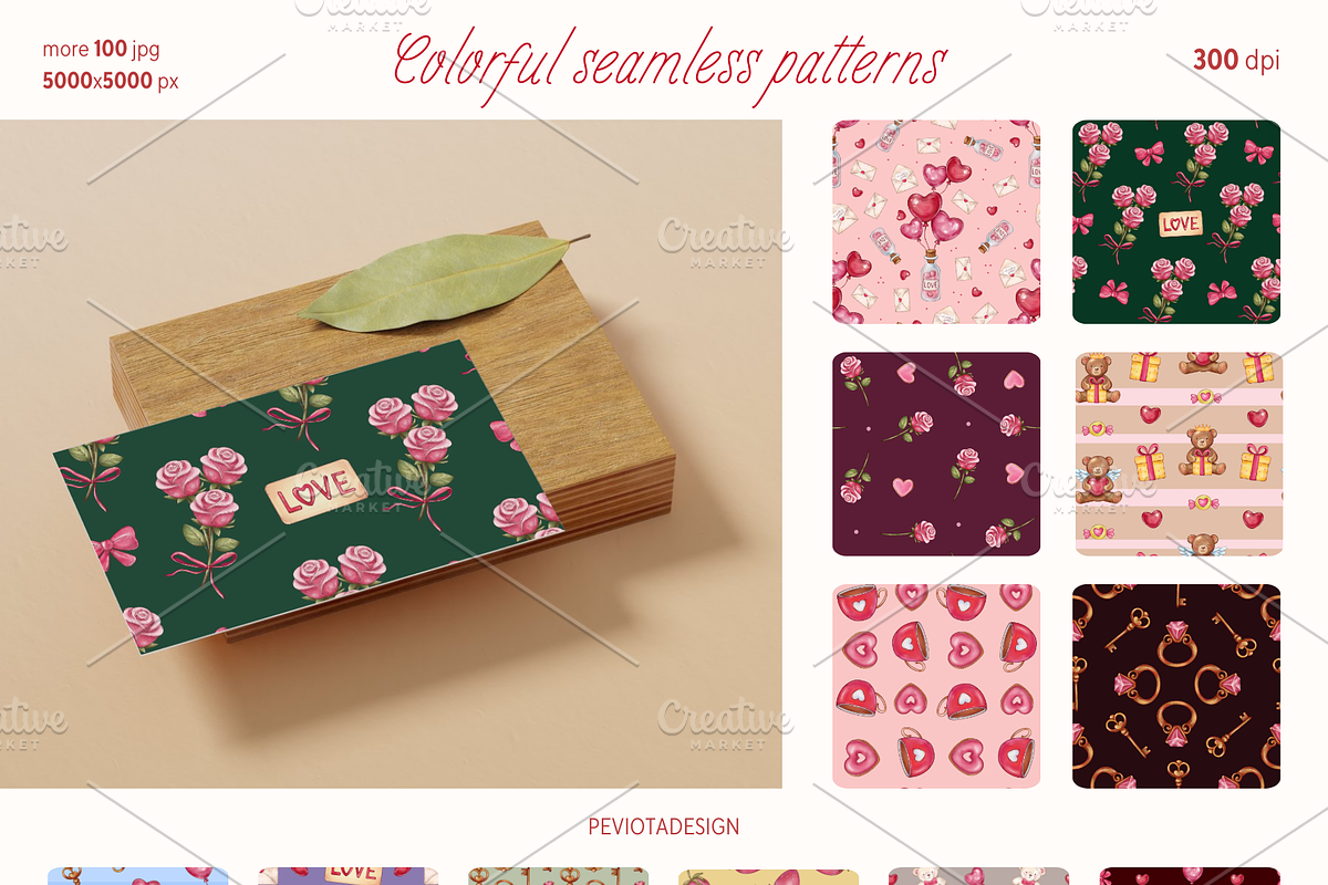 Cute kitties and teddy bears clipart, an Animal Illustration by Peviotadesign (Photo 10 of 11)