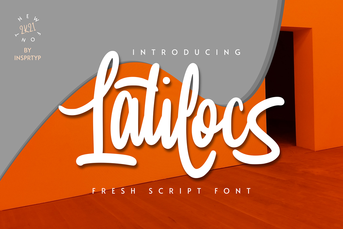 Latilocs - Fresh Script Font, a Script Font by Inspiratype (Photo 1 of 5)
