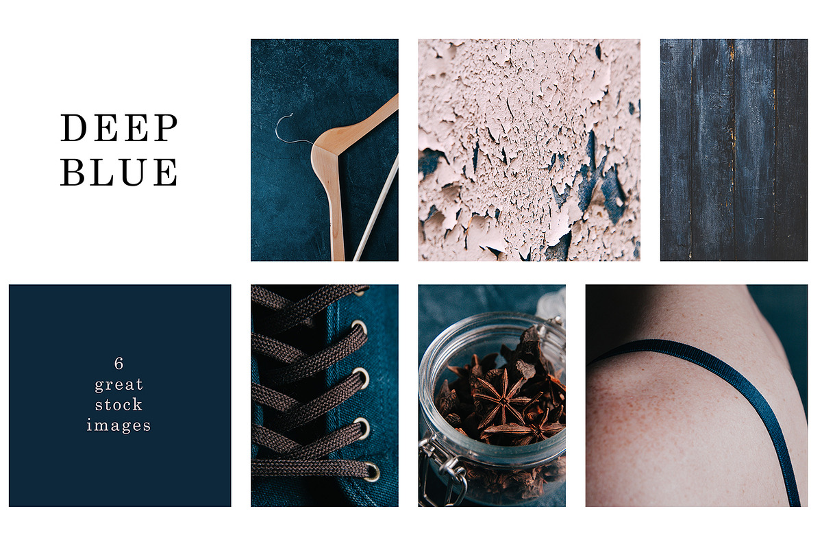 Deep Blue Custom Bundle, an Abstract Photo by Alekseyliss (Photo 1 of 7)