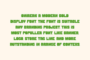 Onireak - Condensed Font, a Sans Serif Font by QR Design Studio (Thumbnail 3 of 8)