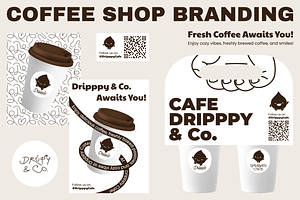 Cafe Branding Kit, Vector pack, a Branding & Logo Template by SergeyBitos