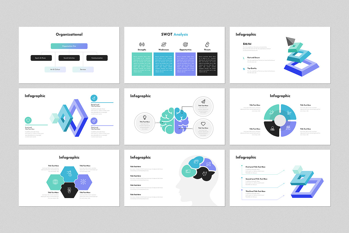 Marketing Plan Presentation Template, a Presentation Template by GenerousArt (Photo 5 of 8)