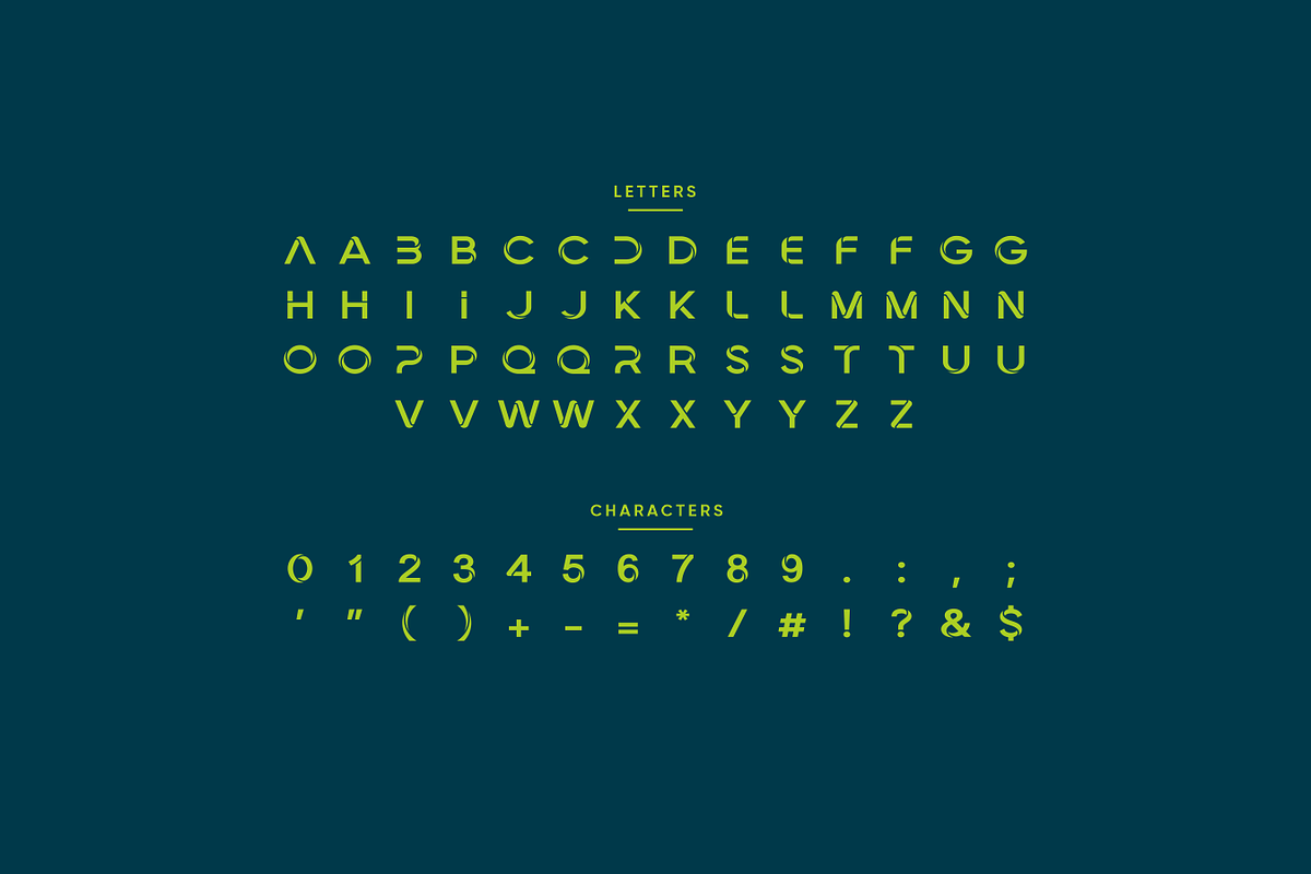 Curobro - Modern Display Typeface, a Sans Serif Font by Letterna (Photo 3 of 4)